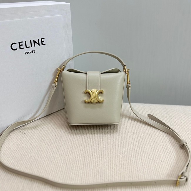 CELINE MEDIUM LOUISE BAG IN SMOOTH CALFSKIN 10K943 white