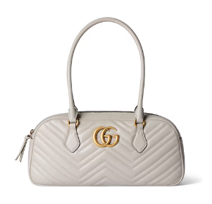 Gucci GG MARMONT MEDIUM TOP HANDLE BAG 795218 Light grey