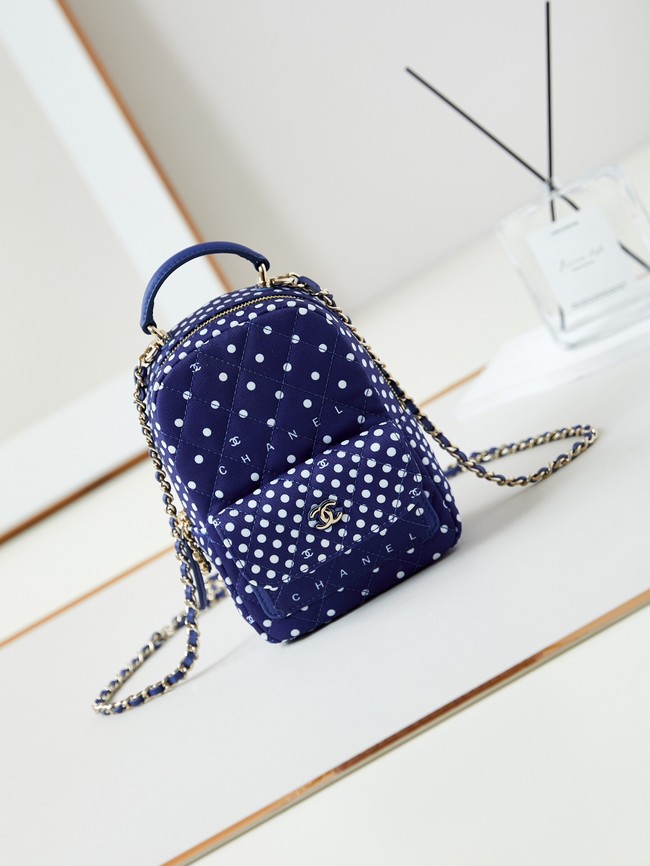 Chanel MINI BACKPACK AP3753 blue