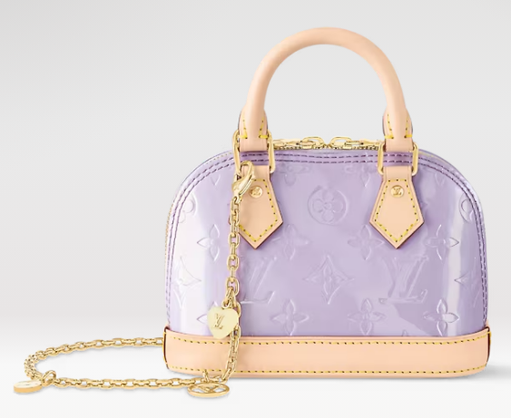 Louis Vuitton Nano Alma M82974 Glossy Lilac