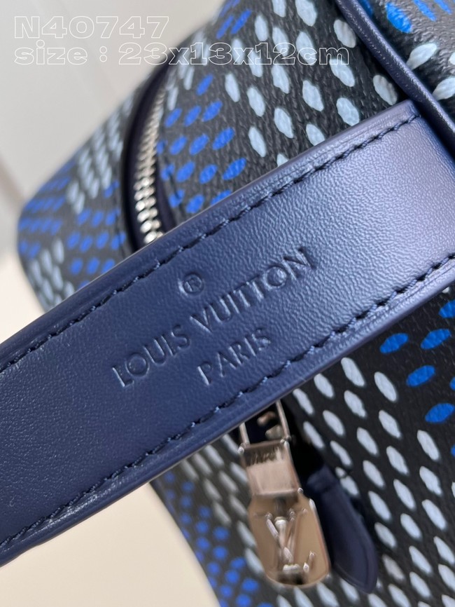 Louis Vuitton Locker Dopp Kit N40747 Blue