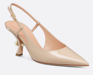 Dior Tribales Slingback Pump Patent Calfskin 11915-1