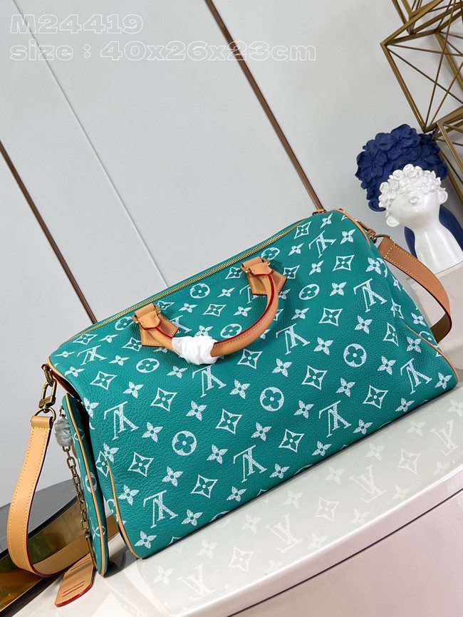 Louis Vuitton RUNWAY Speedy P9 Bandouliere 40 M24417 green 