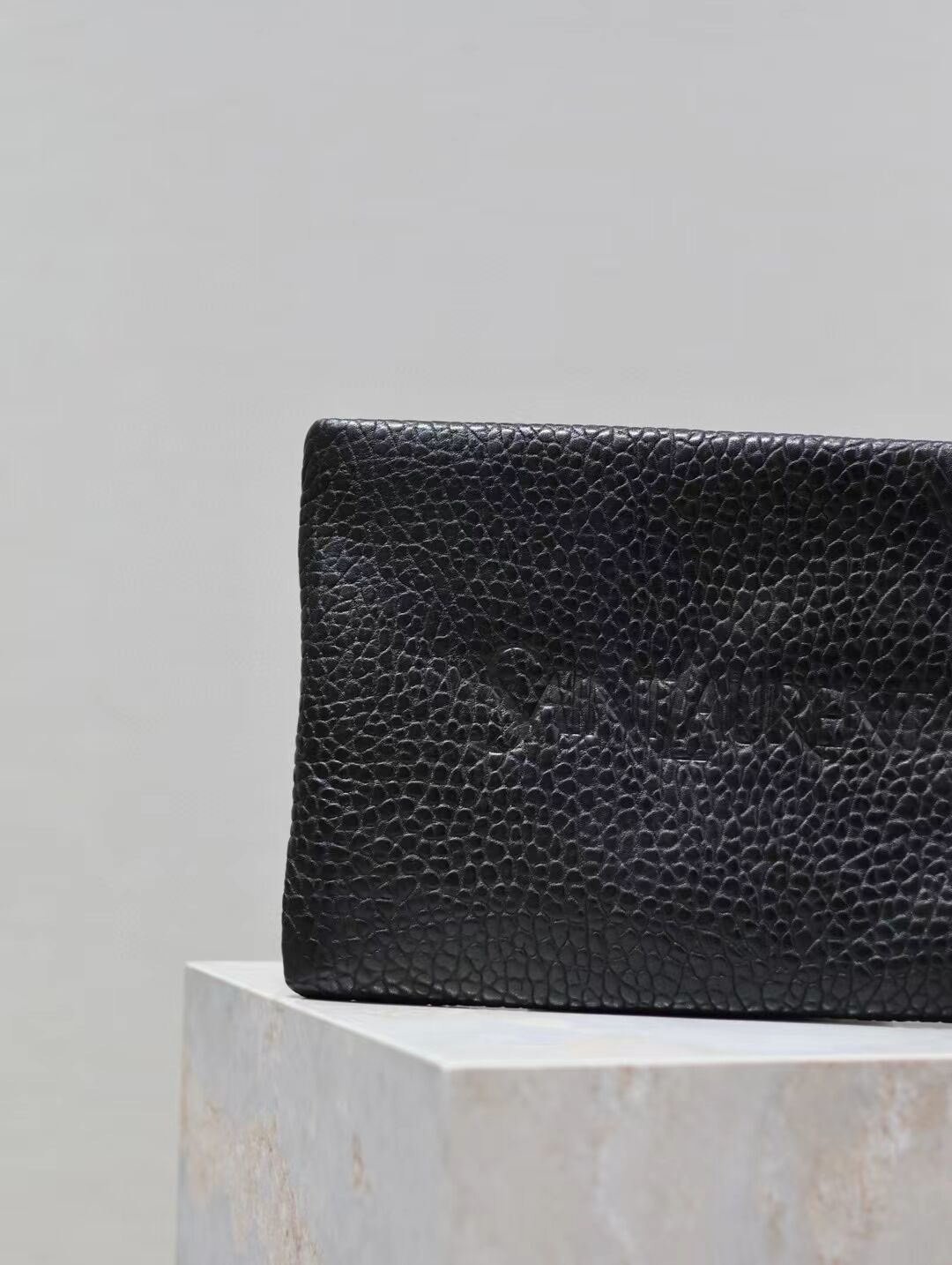 SAINT LAURENT CALYPSO LARGE POUCH IN LAMBSKIN 778943-2 black