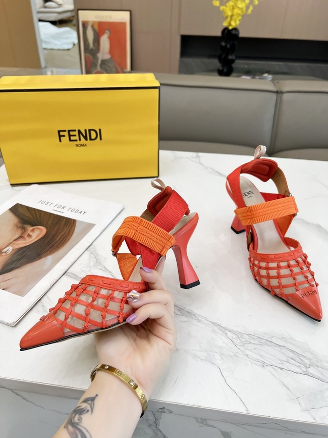 Fendi WOMENS SANDAL heel height 8.5CM 11961-1