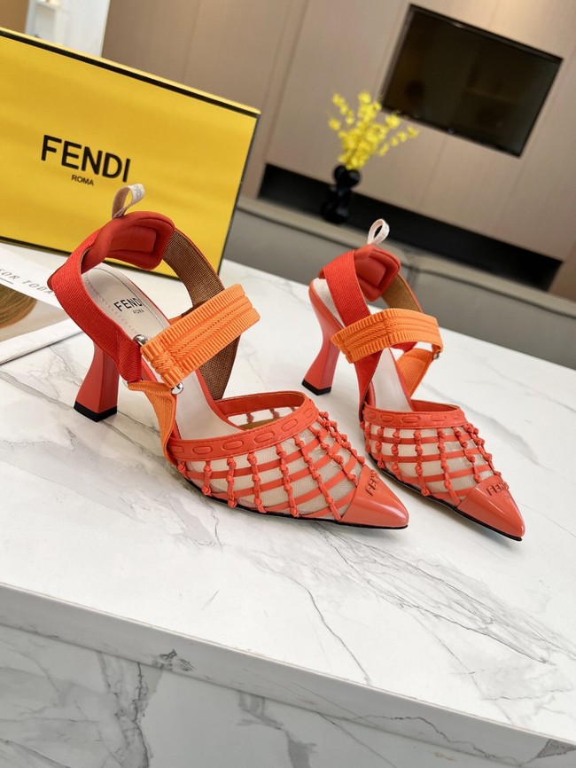 Fendi WOMENS SANDAL heel height 8.5CM 11961-1