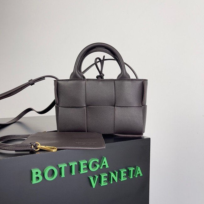 Bottega Veneta Candy Arco Tote Bag 729029 Coffee