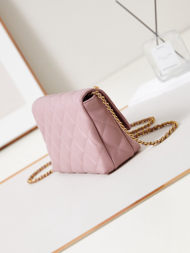 Chanel FLAP BAG AS5011 pink