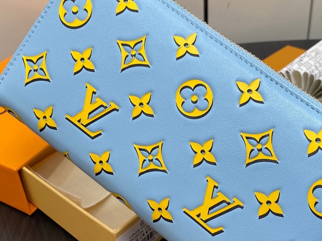 Louis Vuitton Zippy Wallet M83505 Baby Blue