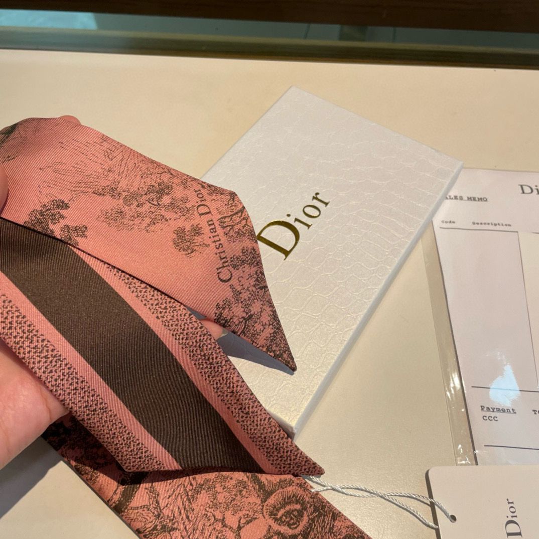 Dior Scarf D3098 Pink