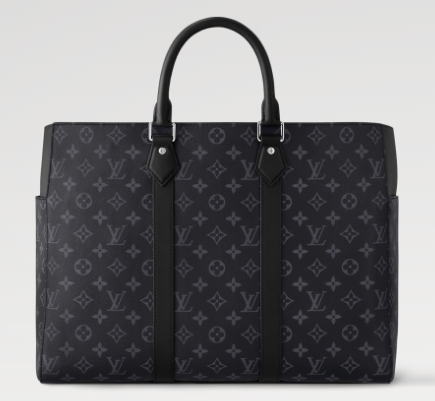 Louis Vuitton Sac Plat 24H M46451 black