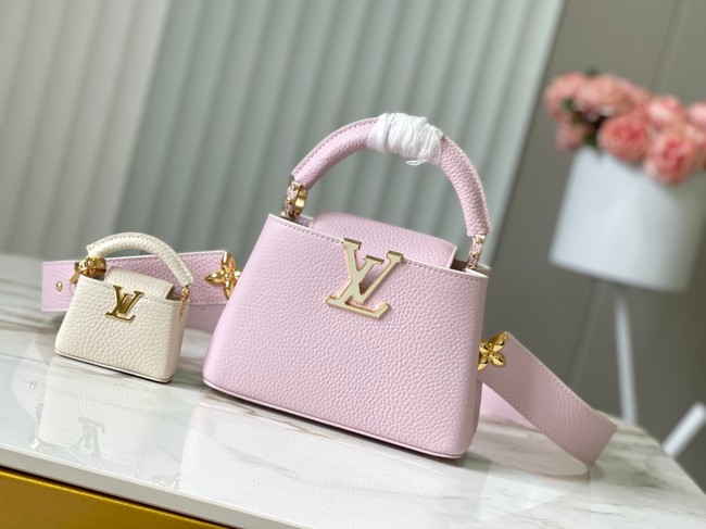 Louis Vuitton Capucines Mini M24574 light pink