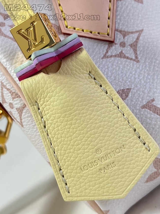 Louis Vuitton Speedy Bandouliere M24474 Mastic Cream