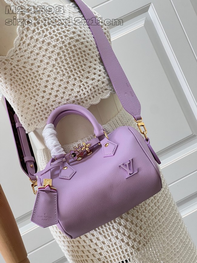 Louis Vuitton Speedy Bandouliere M24598 Light purple