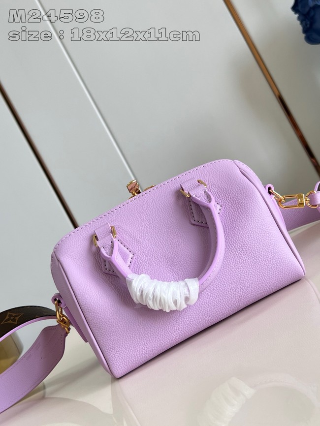 Louis Vuitton Speedy Bandouliere M24598 Light purple