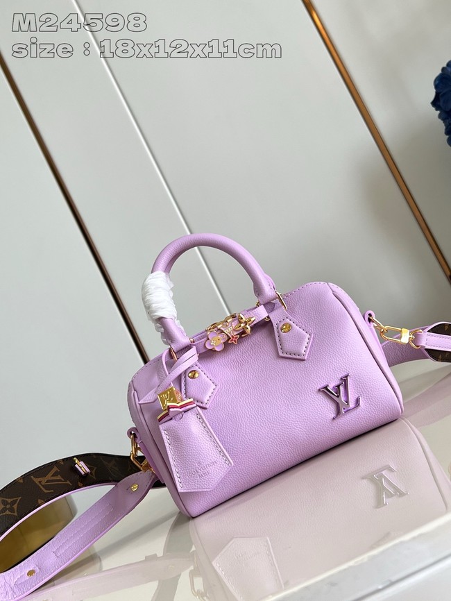 Louis Vuitton Speedy Bandouliere M24598 Light purple