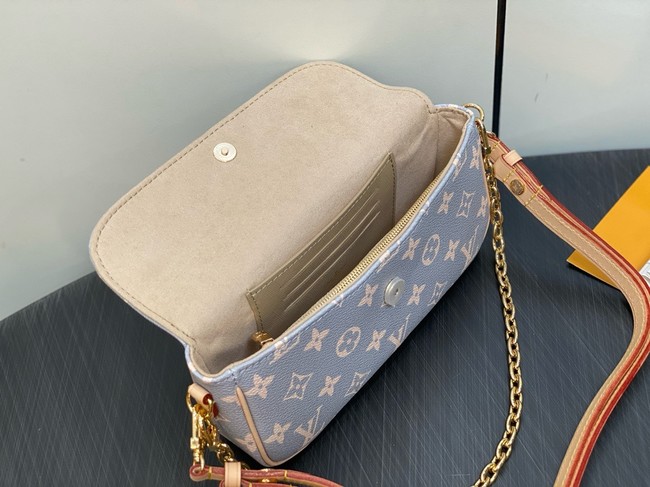 Louis Vuitton Wallet on Chain Ivy M12778 Trianon Gray