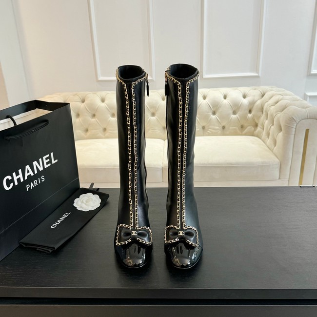 Chanel HIGH BOOTS Lambskin heel 5.5CM 55206-3