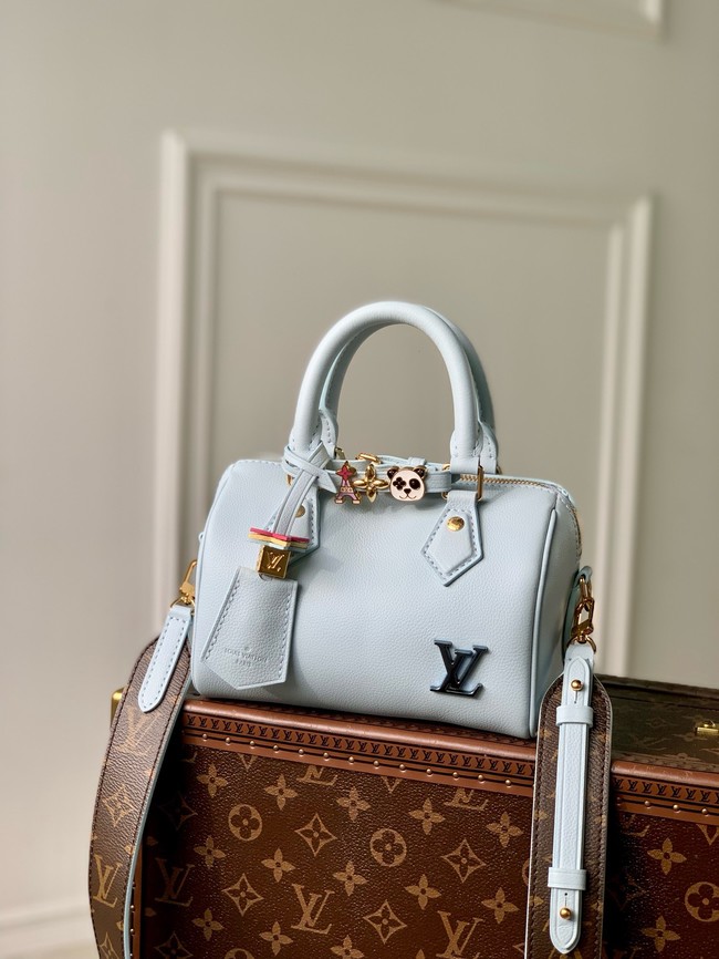 Louis Vuitton Speedy Bandouliere M24598 Light blue