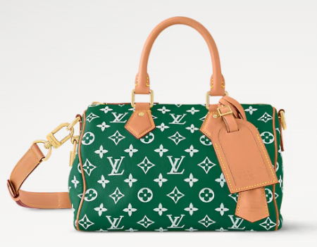 Louis Vuitton Speedy P9 Bandouliere 25 M11561 green