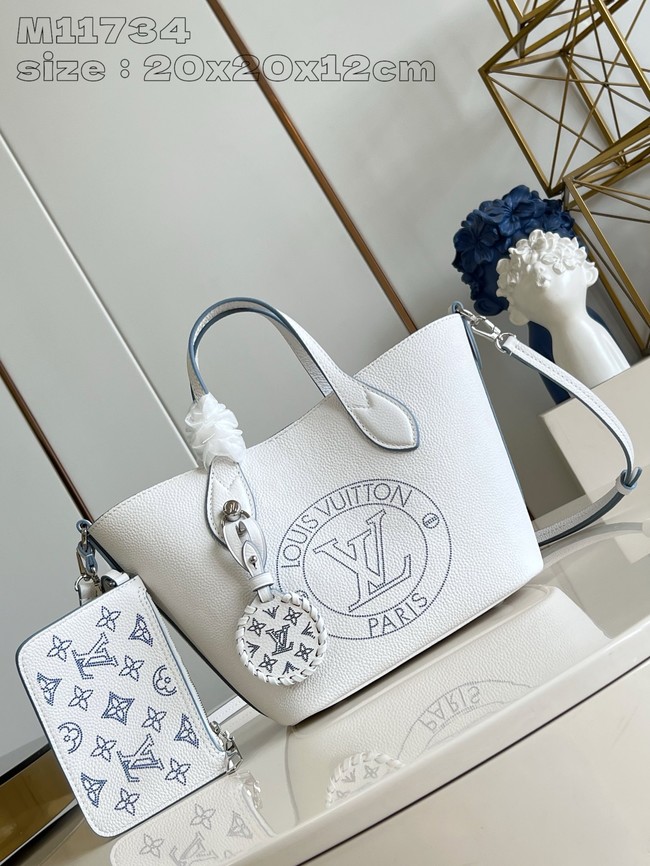 Louis Vuitton Blossom PM M11734 White&Blue