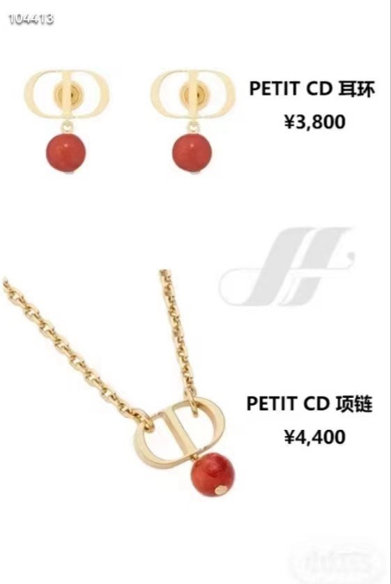 Dior necklace&Earrings CE15104