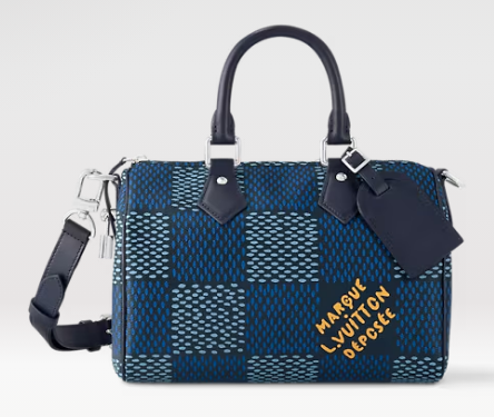 Louis Vuitton Speedy 25 BandouliEre N40691 Blue