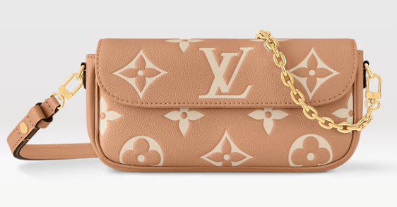 Louis Vuitton Wallet On Chain Ivy M12758 Arizona & Cream