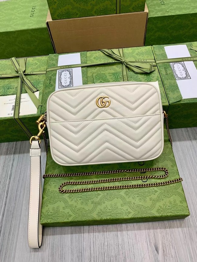 Gucci SMALL SHOULDER BAG 699758 white