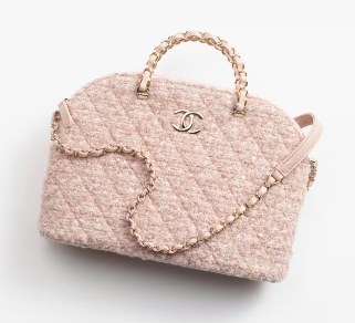 Chanel SMALL SHOPPING BAG AS3969 Light Pink& Beige & Ecru