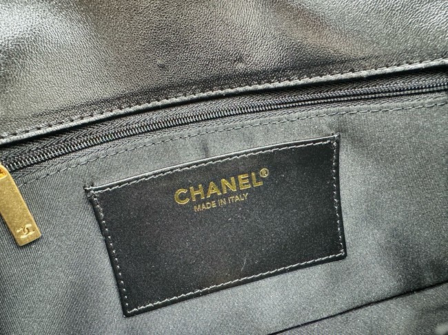 Chanel SMALL 2.55 HANDBAG Lambskin & Gold-Tone Metal AS6300 BLACK