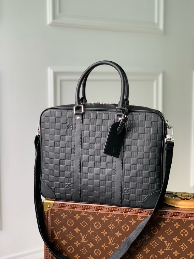 Louis Vuitton Slim Briefcase NV N45288  black