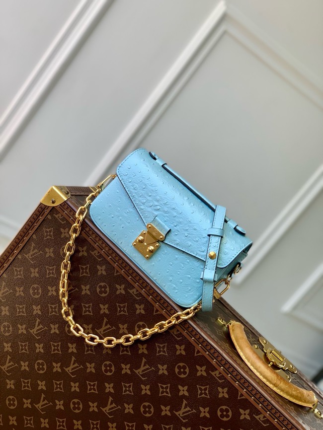 Louis Vuitton Pochette Metis East West N85902 sky blue