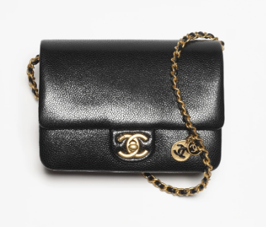 Chanel MINI FLAP BAG S5218 BLACK