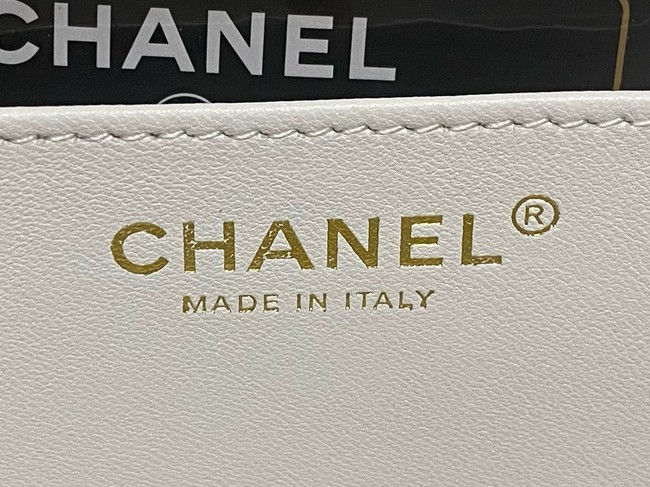 CHANEL SMALL BOX BAG AS5167 white