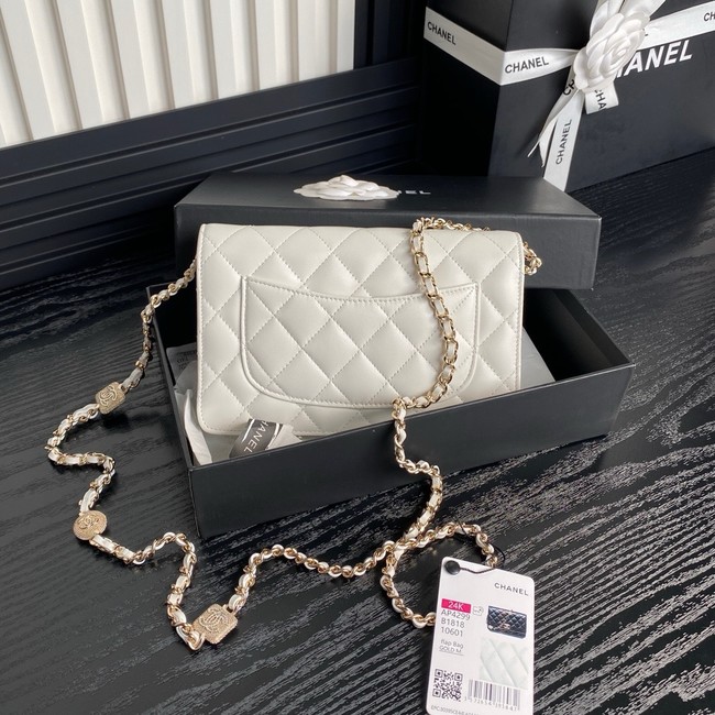 Chanel WALLET ON CHAIN AP4299 white