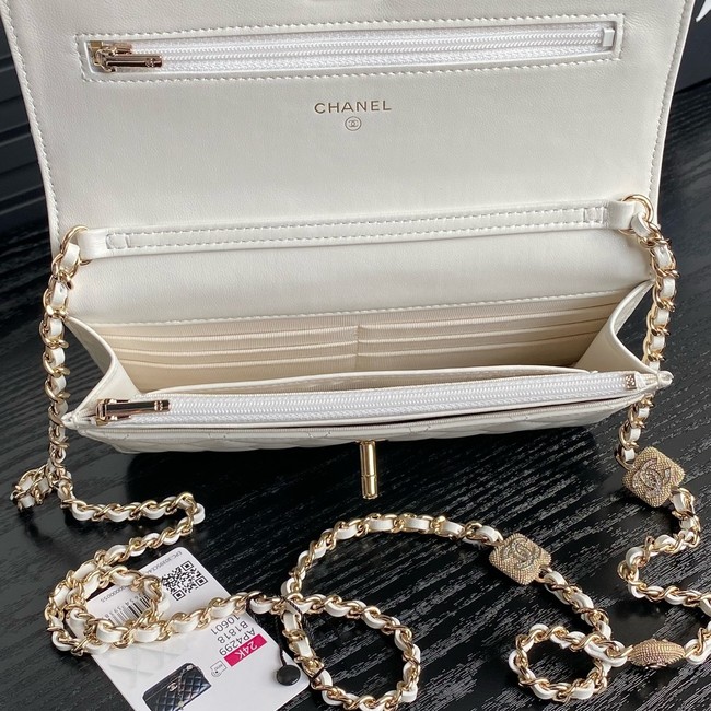 Chanel WALLET ON CHAIN AP4299 white