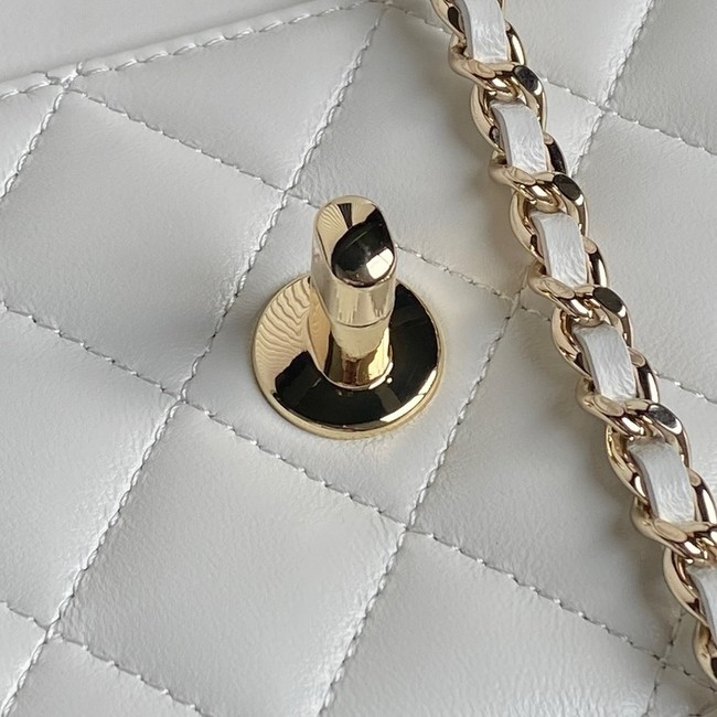 Chanel WALLET ON CHAIN AP4299 white