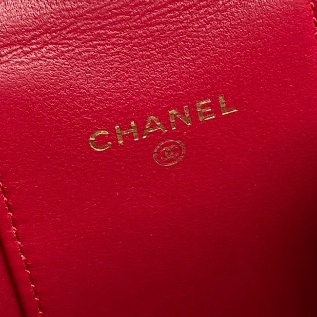 Chanel CLUTCH WITH CHAIN AP4302 red