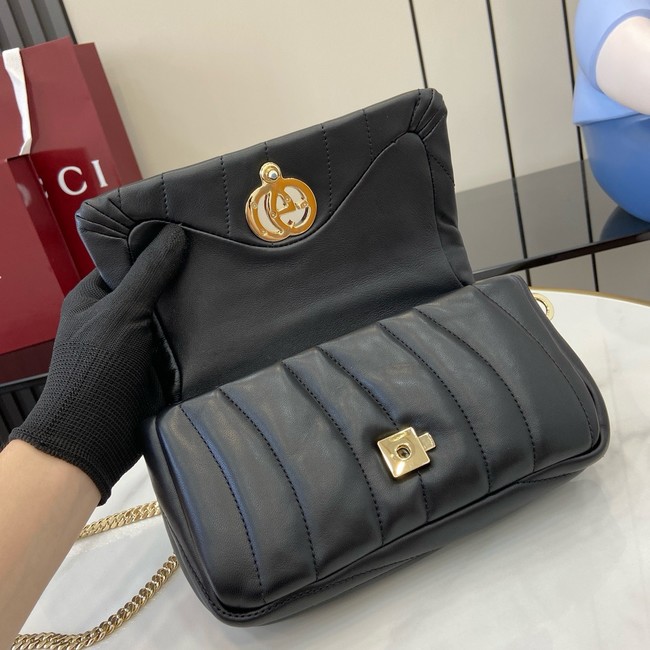 Gucci GG MILANO MINI TOP HANDLE BAG 806017-1 black