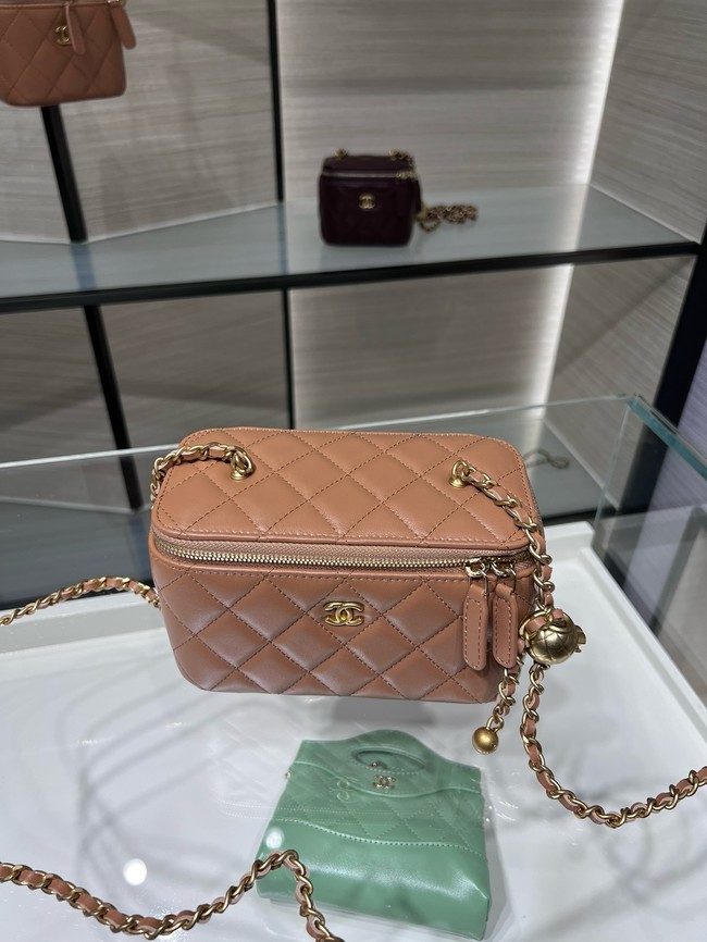 Chanel CLUTCH WITH CHAIN AP2303 Camel