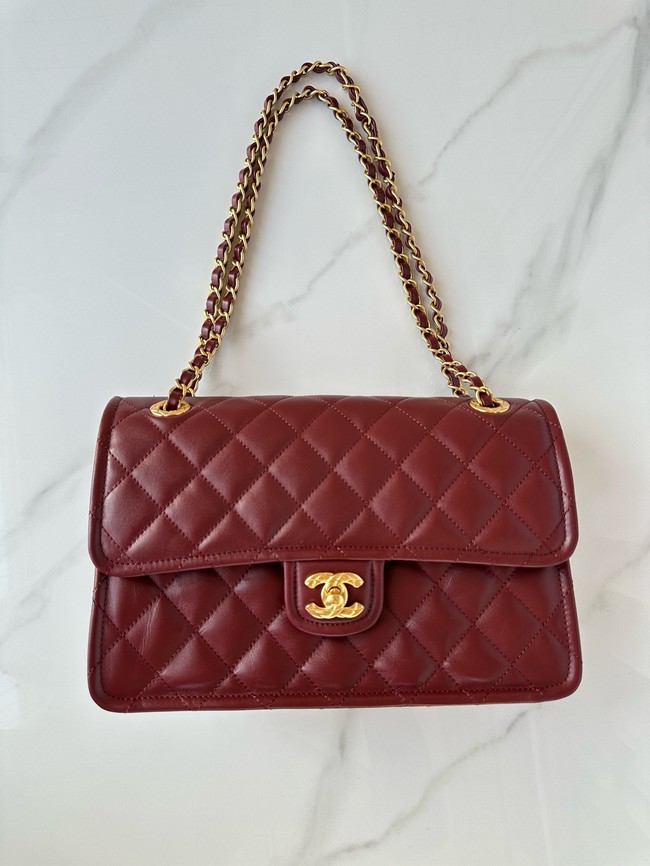 Chanel LARGE FLAP BAG AS5145 Burgundy