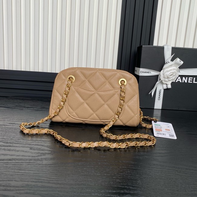 Chanel SMALL BOWLING BAG AS5137 Apricot