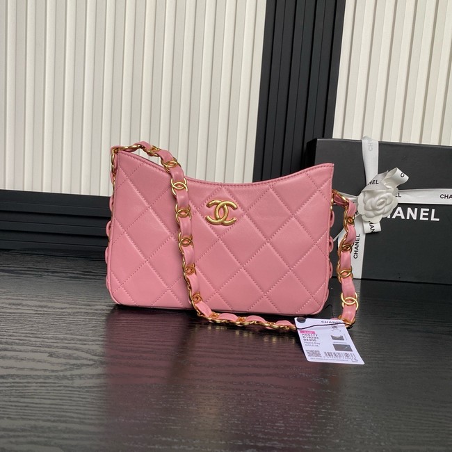 Chanel HOBO HANDBAG AS5177 pink