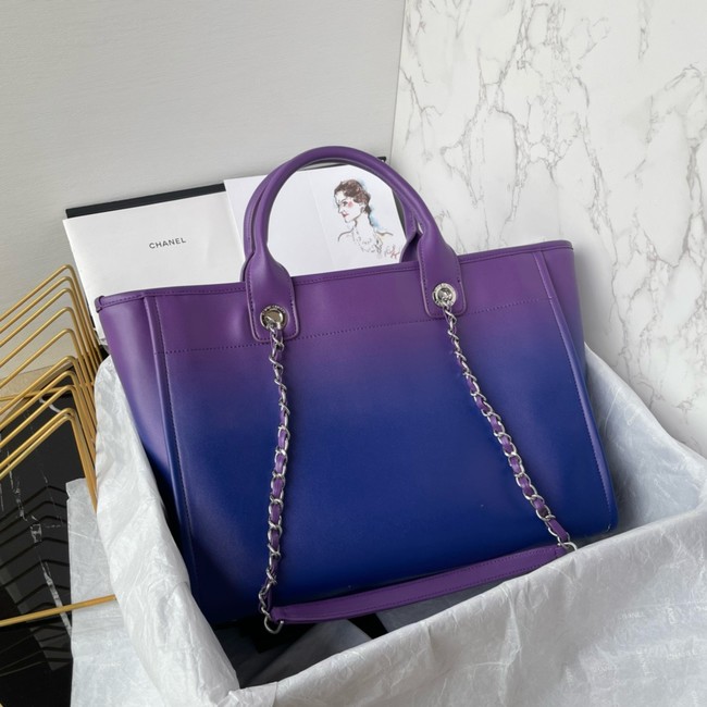 Chanel SHOPPING BAG AS3351 purple