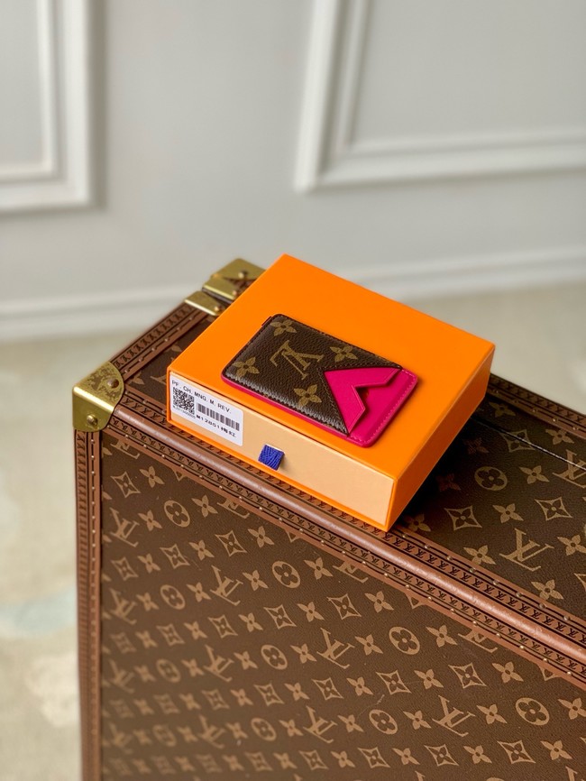 Louis Vuitton Porte-Cartes Magnet M12851 Pondichery Pink