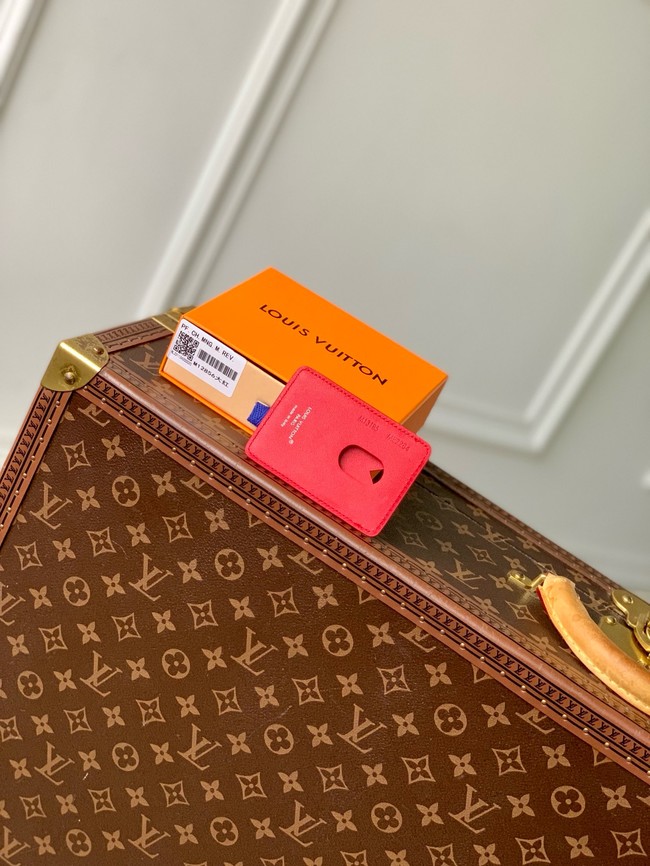 Louis Vuitton Porte-Cartes Magnet M12856 Sari Red