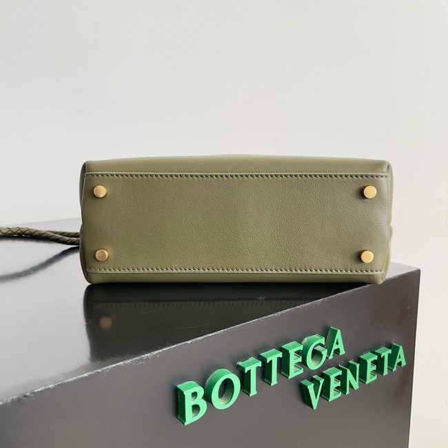 Bottega Veneta Small Andiamo Silky calfskin 766014 green