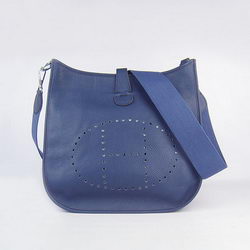 Hermes Evelyne Messenger Bag 6309 Dark Blue