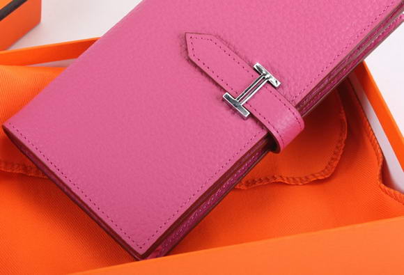 Hermes Bearn Japonaise Bi-Fold A208 Roseo